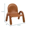 Angeles BaseLine 7 Inch Natural Wood Stackable Toddler Chair With Rounded Edges For Classrooms, Playrooms, And Daycares, Brown 1 Angeles BaseLine 7 Inch Natural Wood Stackable Toddler Chair With Rounded Edges For Classrooms, Playrooms, And Daycares, Brown -Roommates Store GUEST d401f181 d816 434f a3b3 04bf6511fa2b