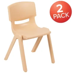 Flash Furniture 2 Pack Plastic Stackable School Chair With 13.25" Seat Height -Roommates Store GUEST d5fbe023 b9d9 4b6e a83e 8ac3913d875a