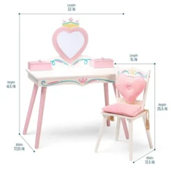 Princess Vanity Table And Chair Set - WildKin 12 Princess Vanity Table And Chair Set - WildKin -Roommates Store GUEST d6dd463c 2ed1 4552 923f ade83f386cff