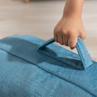 Arlo Kids Bean Bag Chairs,25.6" Velvet Fabric Memory Foam Small Bean Bag Chair For Kids -Maison Boucle 10 Arlo Kids Bean Bag Chairs,25.6" Velvet Fabric Memory Foam Small Bean Bag Chair For Kids -Maison Boucle - Image 8