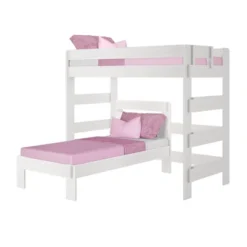 Max & Lily Farmhouse Twin Over Twin L-Shaped Bunk Bed 12 Max & Lily Farmhouse Twin Over Twin L-Shaped Bunk Bed -Roommates Store GUEST d8b74367 f3d2 49df 8615 7987e96080d0