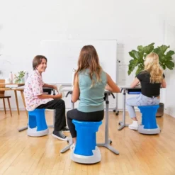 ECR4Kids Storage Wobble Stool, 18in Seat Height, Active Seating -Roommates Store GUEST d9446e33 87df 49d6 979d afc5f78a0433