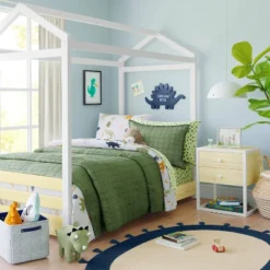 Twin House Kids' Bed White - Pillowfort™ -Roommates Store GUEST dbc6796b 549e 4f5a 9449 5fb585851dd9
