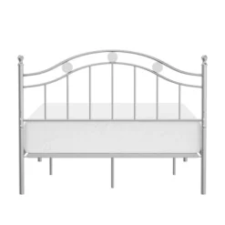 Full Vivian Metal Platform Bed Silver - Hillsdale Furniture -Roommates Store GUEST dbf20c81 1617 498c a7b9 b9de2473eb87