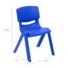 ECR4Kids Plastic School Stack Chair For Indoors And Outdoors, 12in Seat Height, 4-Pack 1 ECR4Kids Plastic School Stack Chair For Indoors And Outdoors, 12in Seat Height, 4-Pack -Roommates Store GUEST dc91ccfa 02df 4da4 b67e 7ce2426784c5