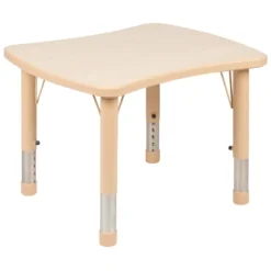 Flash Furniture 21.875"W X 26.625"L Rectangular Plastic Height Adjustable Activity Table 23 Flash Furniture 21.875"W X 26.625"L Rectangular Plastic Height Adjustable Activity Table -Roommates Store GUEST dda83697 8692 4085 bb00 e4791f431c66