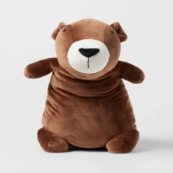 Bear Weighted Plush Kids' Throw Pillow Brown - Pillowfort™ 7 Bear Weighted Plush Kids' Throw Pillow Brown - Pillowfort™ -Roommates Store GUEST e14bf083 0b66 46ff 9039 736ae79b5f51