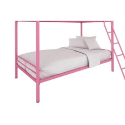 Twin Over Twin Evan Metal Bunk Bed - Room & Joy -Roommates Store GUEST e19d01f3 2dd5 4435 a0d4 323c72491b5f