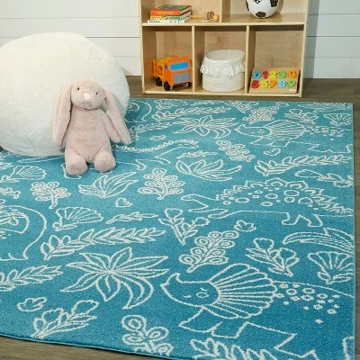 Happy Dinos Kids' Rug - Balta Rugs 3 Happy Dinos Kids' Rug - Balta Rugs