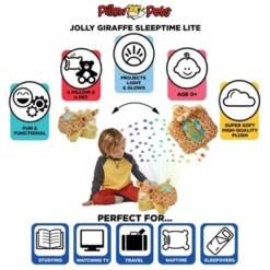 Jolly Giraffe SleeptimeLite Night Light - Pillow Pets 15 Jolly Giraffe SleeptimeLite Night Light - Pillow Pets -Roommates Store GUEST ebef3723 7233 41ae ad7a 42a648ff8d79