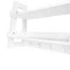 Kids' 2 Tier Ladder Wall Shelf With Hooks White - RiverRidge Home 2 Kids' 2 Tier Ladder Wall Shelf With Hooks White - RiverRidge Home -Roommates Store GUEST ecd3a537 2b57 4bda a1b6 55980ea7266d