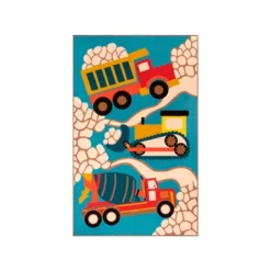 Construction Zone Non-Slip Kids Playroom Decor Washable Indoor Area Rug By Blue Nile Mills 12 Construction Zone Non-Slip Kids Playroom Decor Washable Indoor Area Rug By Blue Nile Mills -Roommates Store GUEST ee50f65c 1b1e 45e4 991c 8752742e1aed