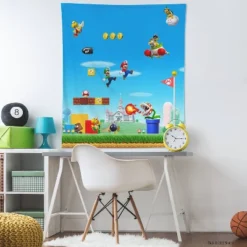 Nintendo Super Mario Tapestry - RoomMates -Roommates Store GUEST f0df1c50 b98b 4102 85e1 d2082fade145