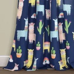 52"x84" Make A Wish Southwest Llama Cactus Window Curtain Panels Set - Lush Décor 10 52"x84" Make A Wish Southwest Llama Cactus Window Curtain Panels Set - Lush Décor -Roommates Store GUEST f29e67f3 a97e 459f 906a 04bb19b32070