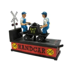 Design Toscano Railroad Handcar Collectors' Die Cast Iron Mechanical Coin Bank 8 Design Toscano Railroad Handcar Collectors' Die Cast Iron Mechanical Coin Bank -Roommates Store GUEST f84696e2 b4dd 4718 8c47 b9e51ee371fb