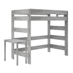 Max & Lily Farmhouse High Loft Bed With Desk -Roommates Store GUEST f92229cd 0f05 47c0 9756 36e9b4b4b64d