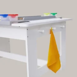 Fantasy Fields - Little Artist Monet Play Art Table Kids Furniture - White/Gray -Roommates Store GUEST fa88b89c 1338 4a5b b2a1 9d5f2fe8bc19