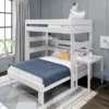 Max & Lily Farmhouse Twin Over Full L-Shaped Bunk Bed With Desk 1 Max & Lily Farmhouse Twin Over Full L-Shaped Bunk Bed With Desk -Roommates Store GUEST ff89188f c70f 411c 9aef 30287f018856
